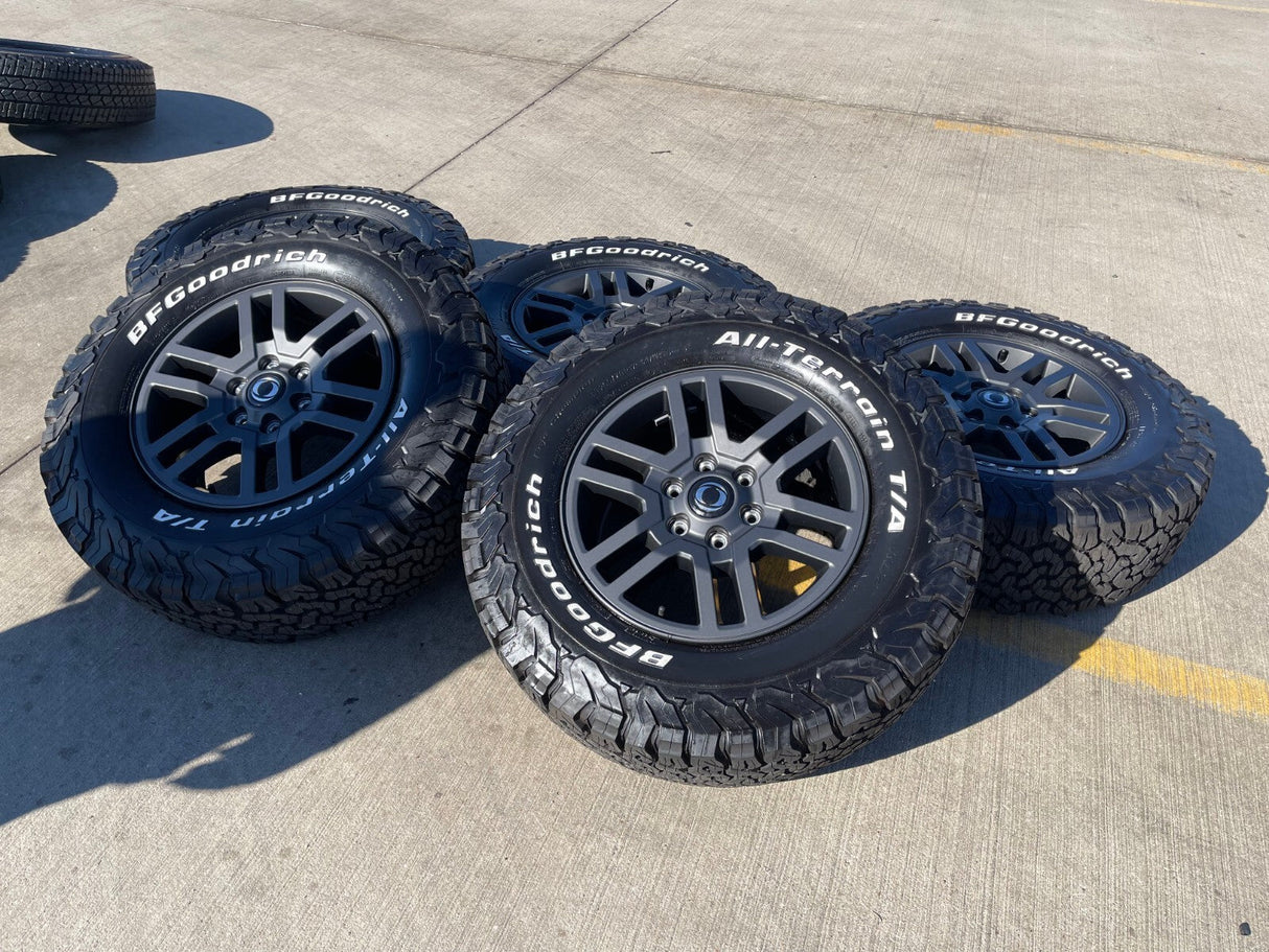 17" INEOS Grenadier OEM wheels rims tires 2023 2024 2025 2026 NEW BFG Texas Truck Tire