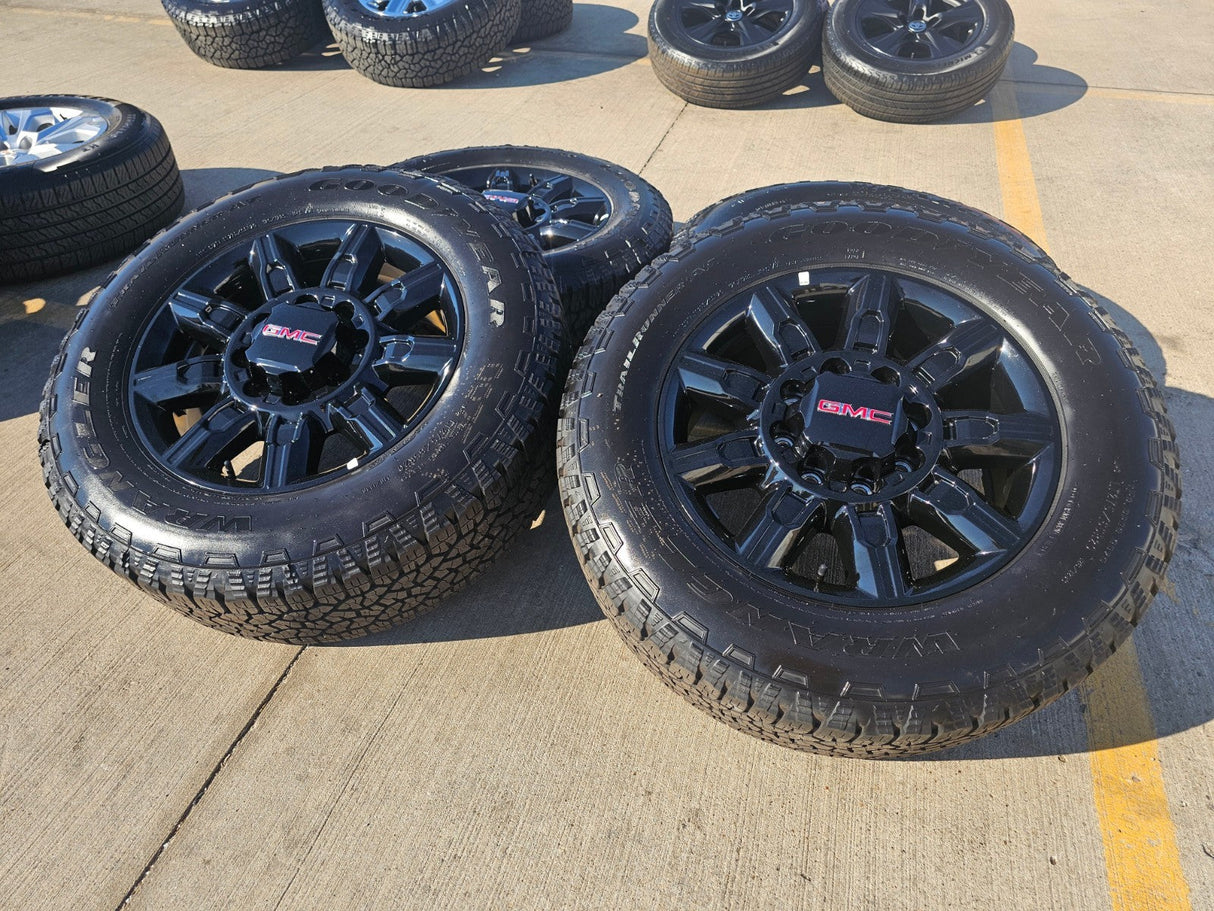 20" GMC Sierra DENALI 2500 3500 OEM 14137 5963 wheels rims Silverado 2026 NEW Texas Truck Tire