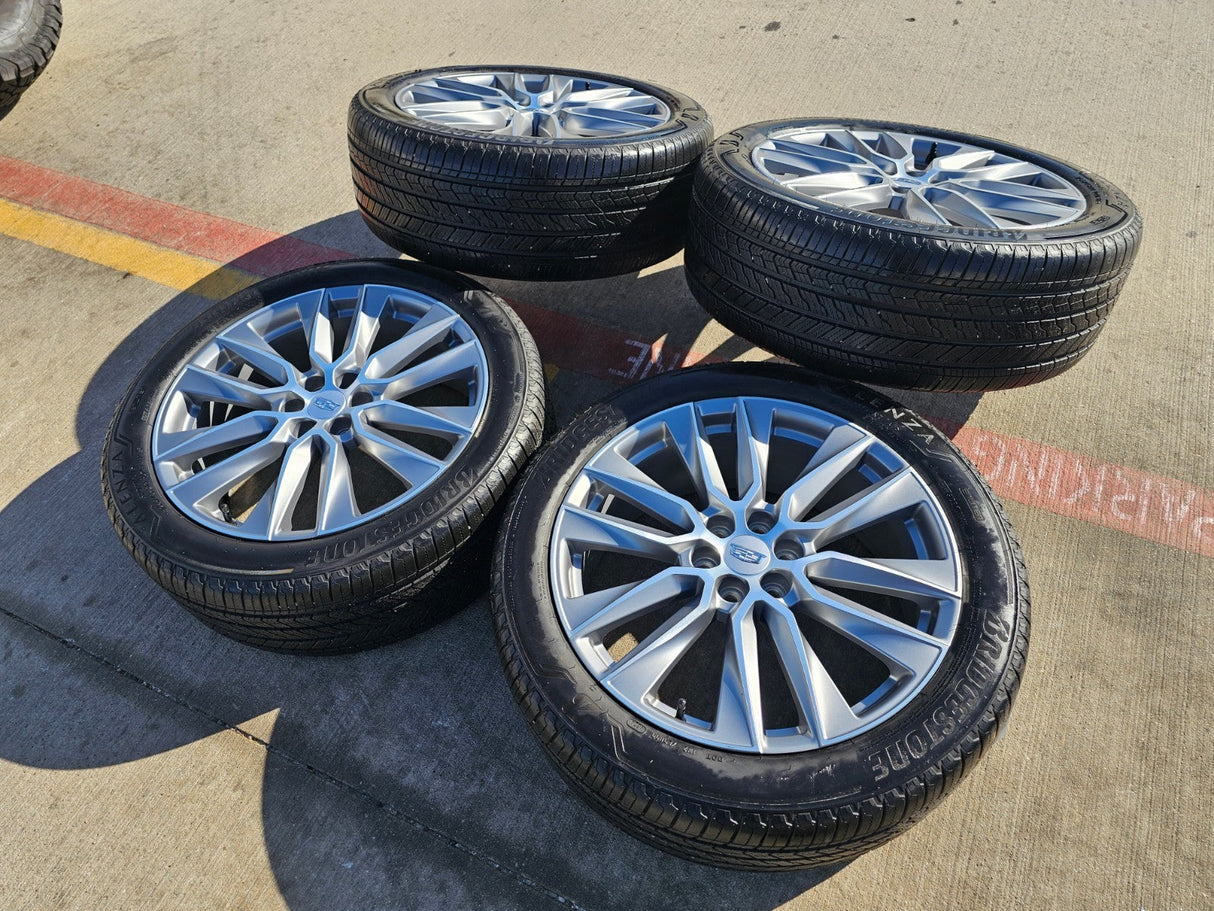 21" Cadillac XT6 XT5 SRX OEM 4851 wheels rims 2023 2024 2025 2026 BRIDGESTONE Texas Truck Tire