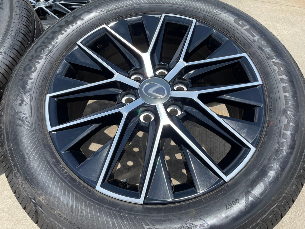 20" Toyota Land Cruiser Tundra OEM wheels rims 10545 Lexus GX550 LX600 2024 2025 Texas Truck Tire