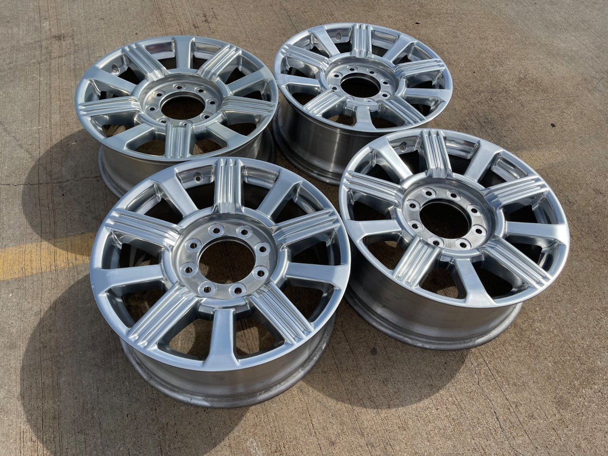 20" Ford F-250 F-350 Platinum OEM 10153 rims wheels 2020 2022 2024 2025 2026 NEW Texas Truck Tire