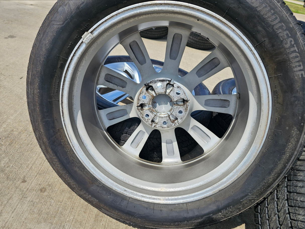 22" Infiniti QX80 QX56 Nissan Titan OEM wheels rims 73729 tires Texas Truck Tire
