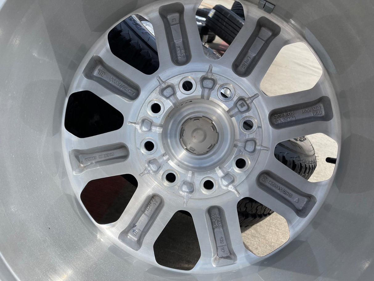 20" Dodge Ram 2500 3500 LARAMIE OEM 2700 wheels rims tires 2023 2024 2025 2026 Texas Truck Tire