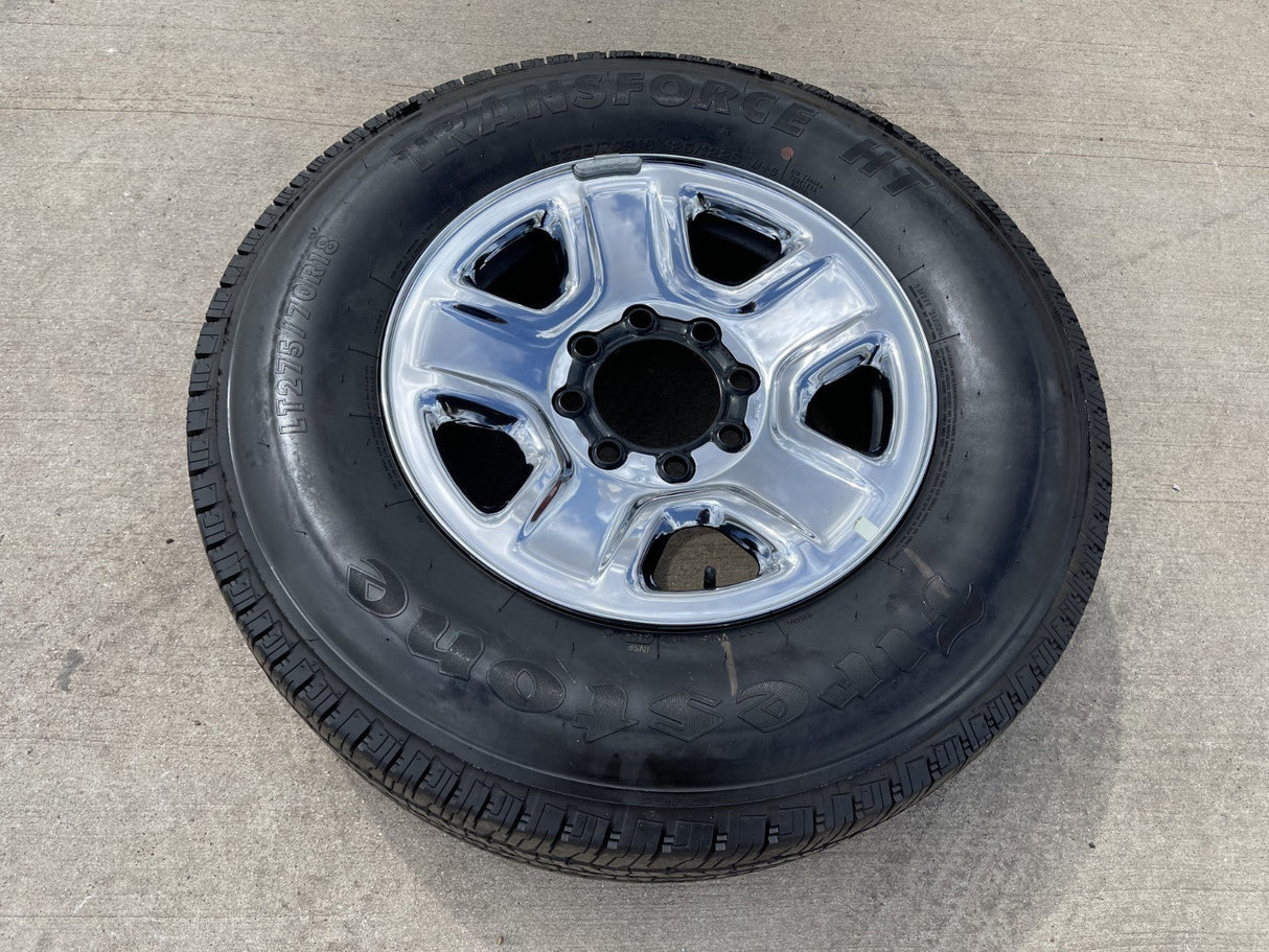 18" Dodge Ram 2500 3500 STEEL OEM 2473 wheel rim spare 2024 2025 2026 Firestone Texas Truck Tire