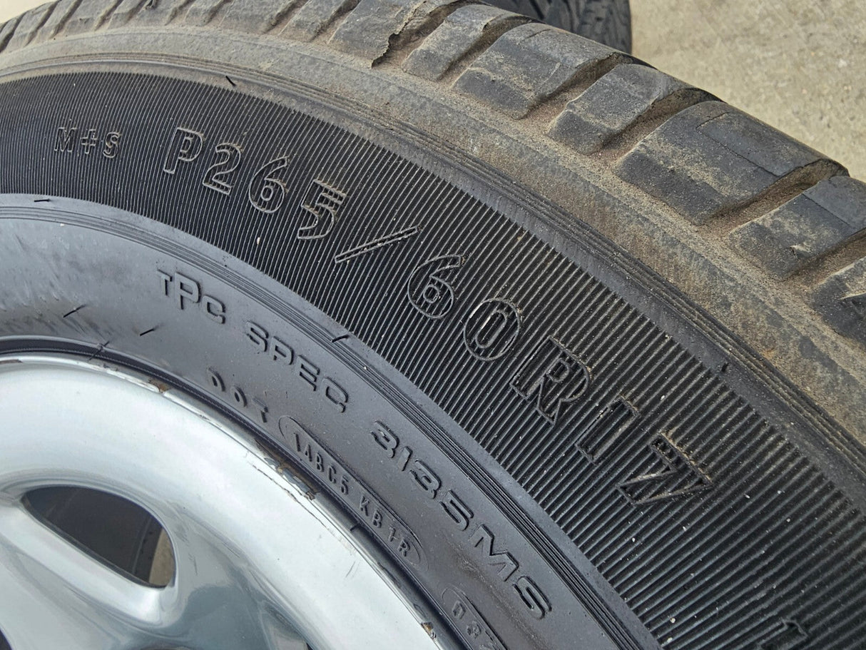 17" Chevy Tahoe PPV OEM Police Package 8111 wheels rims tires Texas Truck Tire
