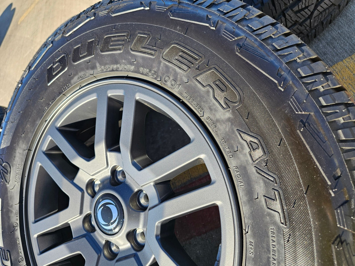 17" INEOS Grenadier OEM wheels rims tires 2023 2024 2025 2026 NEW Texas Truck Tire