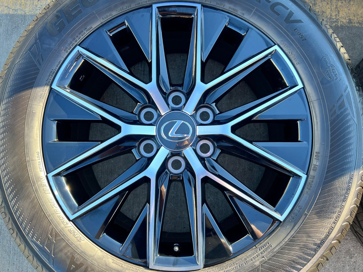 20" Toyota Land Cruiser Tundra OEM wheels rims 10545 Lexus GX550 LX600 2025 2026 Texas Truck Tire