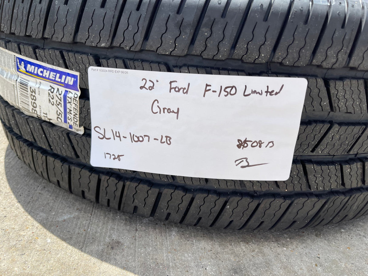 22" Ford F-150 LIMITED Plus OEM 94221 rims wheels Expedition 2024 2025 2026 NEW Texas Truck Tire