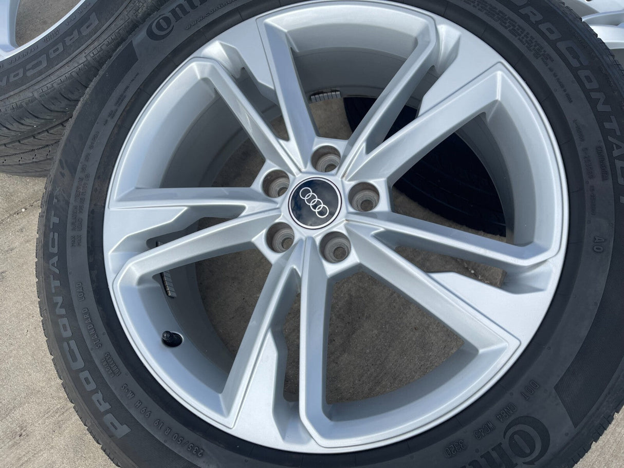 19" Audi Q8 OEM wheels rims tires 59120 Q7 RS S VW Atlas Texas Truck Tire