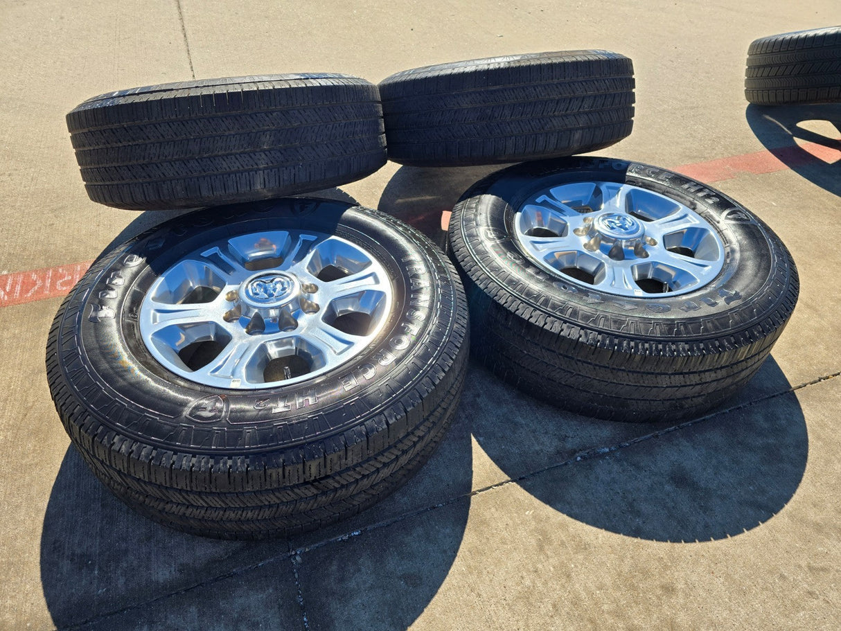 18" Ram 2500 3500 Laramie Power Wagon OEM wheels rims 2692 tires FIRESTONE Texas Truck Tire