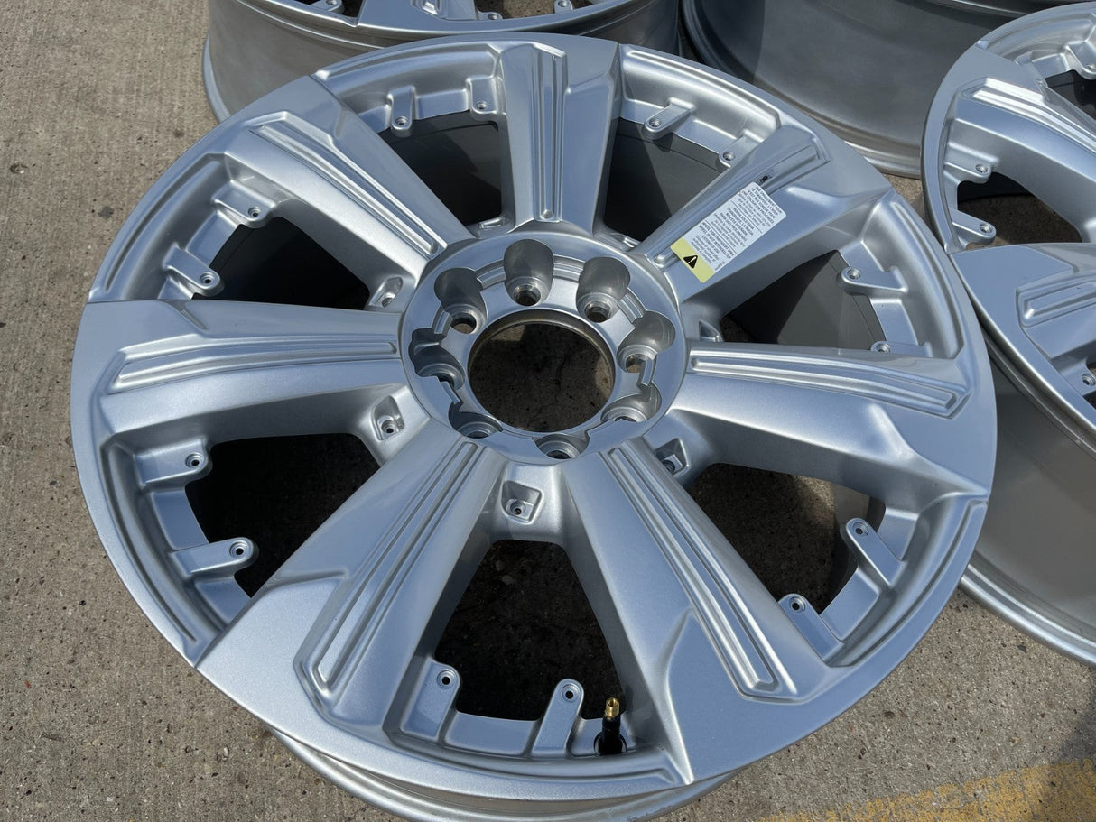 24" Cadillac Escalade IQ EV OEM 8x165 wheels rims Hummer 2500 2024 2025 2026 NEW Texas Truck Tire