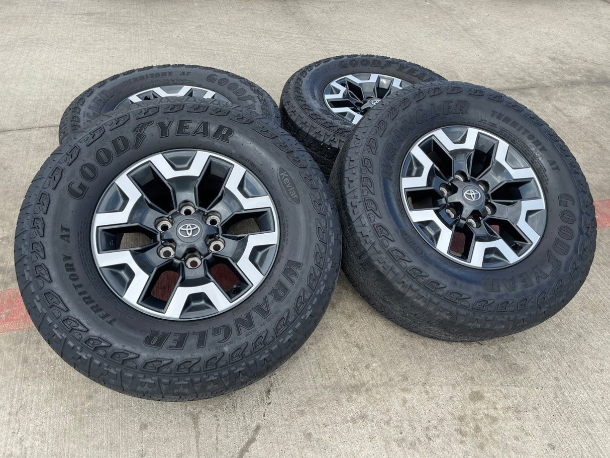 16" Toyota Tacoma TRD wheels rims 75189 OEM 4Runner FJ GOODYEAR Texas Truck Tire