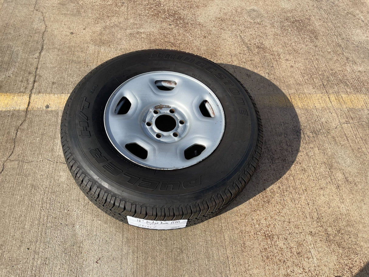 17" Ford F-150 OEM rim wheel 3557 3778 steel spare tire BRIDGESTONE H/T Texas Truck Tire