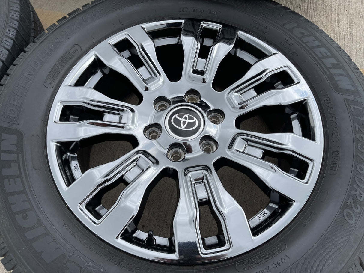 20" Nissan Titan XD OEM 62728 wheels rims tires CHROME DISCOUNTED Texas Truck Tire