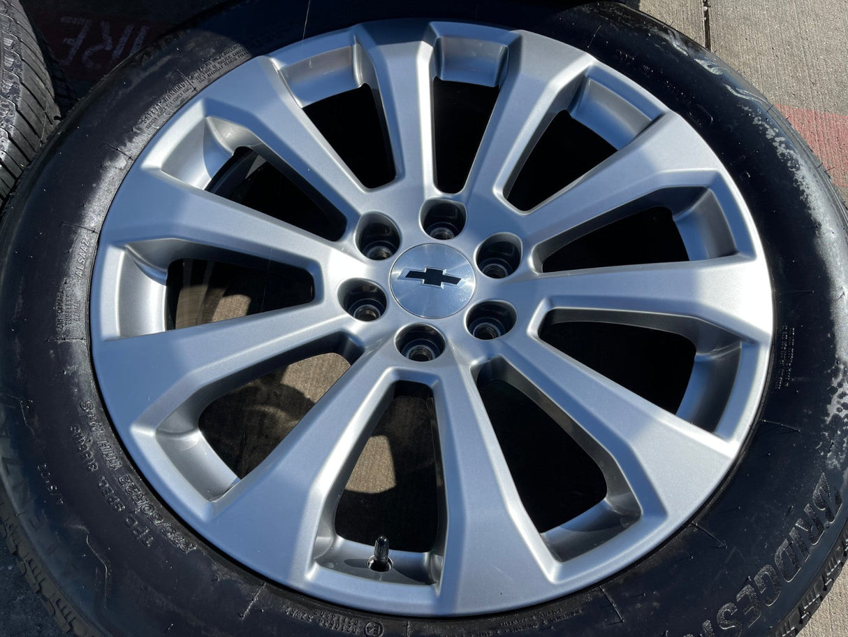 22" Chevy Silverado High Country OEM 5922 wheels rims Tahoe 2024 2025 2026 Texas Truck Tire