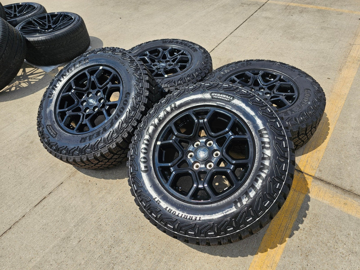 18" Ford F-150 OEM rims wheels 95049 10340 Expedition2025 2026 NEW GOODYEAR Texas Truck Tire