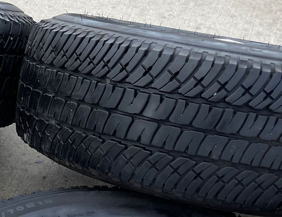 18" Chevy Silverado 2500 3500 OEM 5959 wheels rims MICHELIN LTX A/T2 Texas Truck Tire