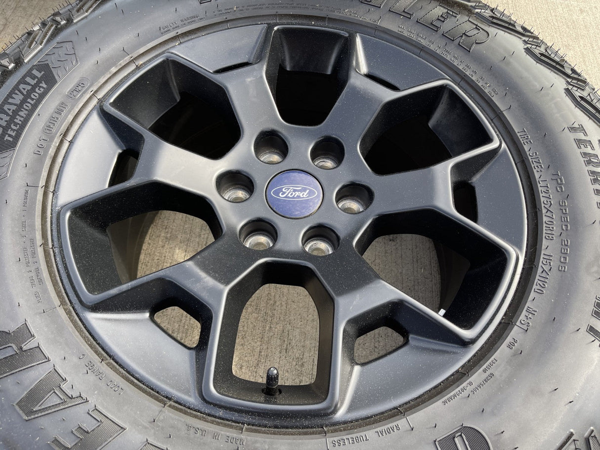 18" Ford F-150 TREMOR RATTLER OEM rims wheels 10341 95029 Expedition 2026 NEW Texas Truck Tire