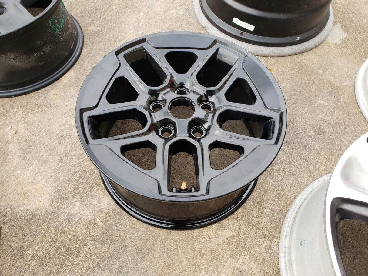 17" Jeep Wrangler Gladiator Rubicon OEM 9219 SPARE wheel rim 2020 2021 2022 2023 Texas Truck Tire