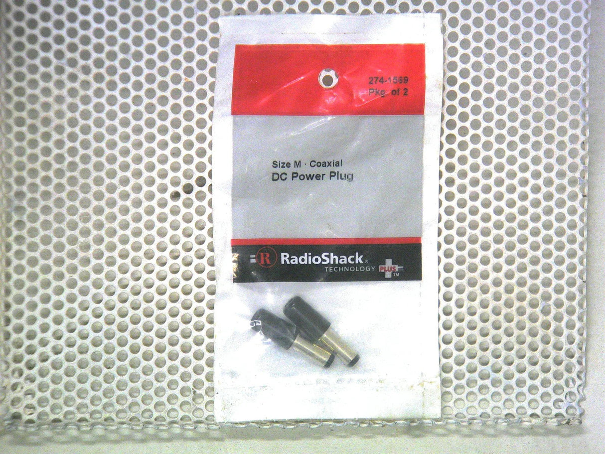 Radio Shack Coaxial DC Power Plugs, 2 Pack TekShack
