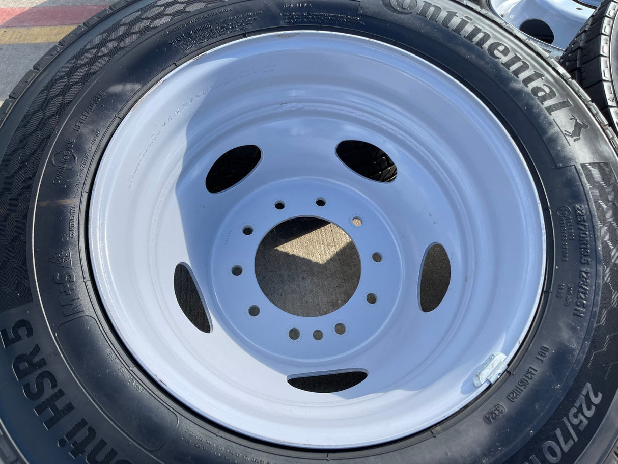 19.5" Ford F-450 Dually F-550 rims wheels RAM 4500 OEM 10x225 2024 2025 2026 NEW Texas Truck Tire