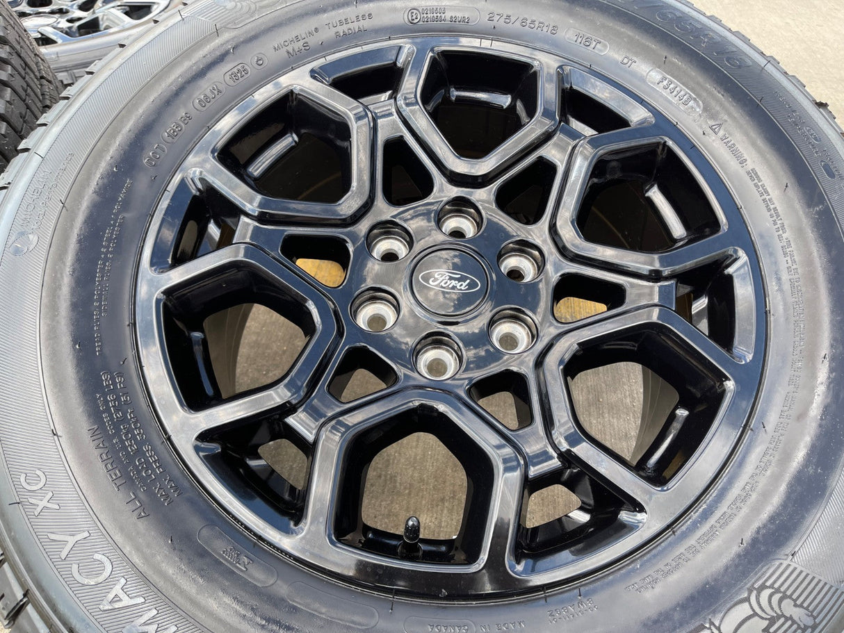 18" Ford F-150 OEM rims wheels 95049 10340 Expedition 2025 2026 NEW MICHELIN Texas Truck Tire