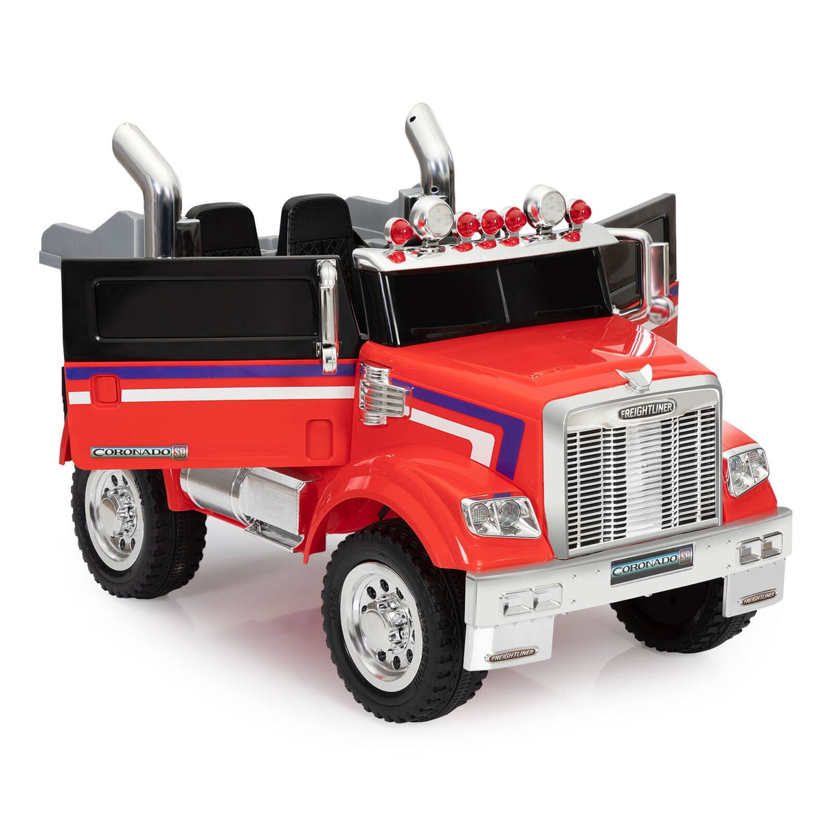 12V Kids Electric Ride On Toy Truck with Music and Remote Control