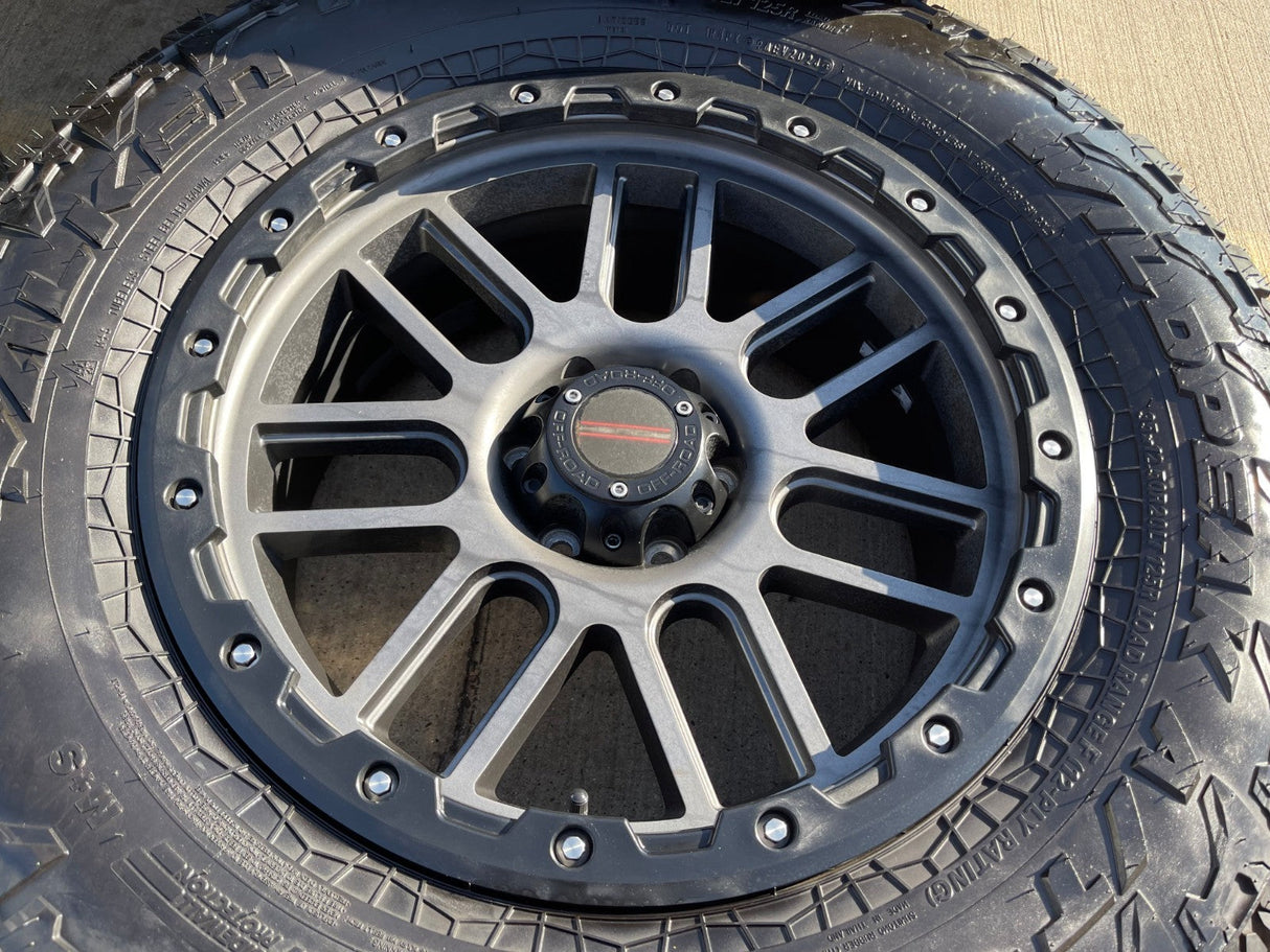 20" Ford F-150 ROUSH OEM Vision 111 Nemesis rims wheels Expedition FALKEN 35" Texas Truck Tire