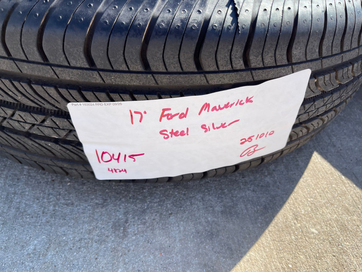 17" Ford Maverick Bronco Sport HERITAGE rims wheels 10415 OEM 2024 2025 2026 NEW Texas Truck Tire
