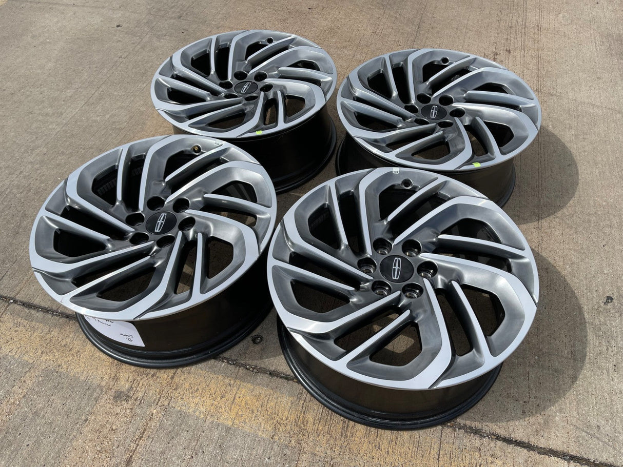 22" Lincoln Navigator OEM 94225 rims wheels BLACK LABEL 2024 2025 2026 2027 Texas Truck Tire