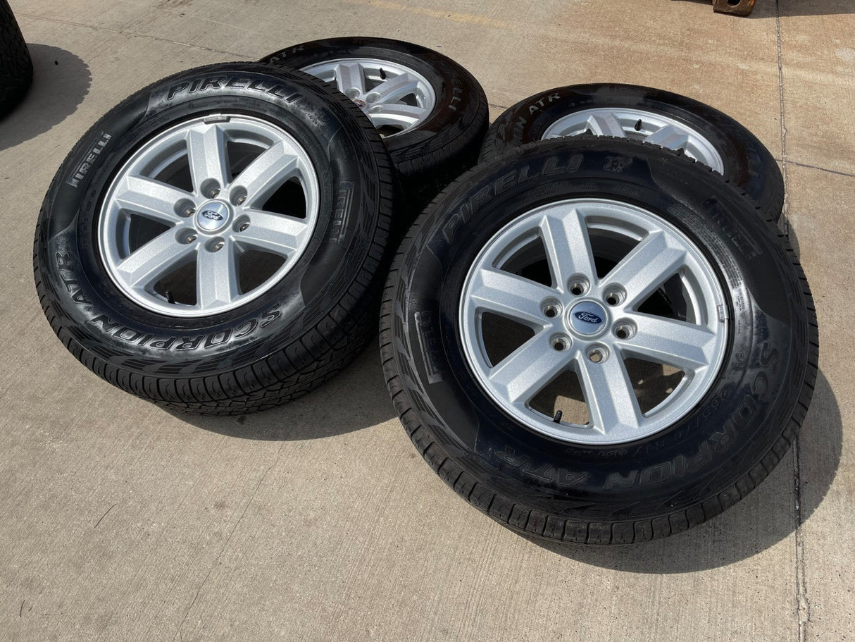 17" Ford F-150 Expedition OEM 10339 rims wheels 2023 2024 2025 2026 PIRELLI A/T Texas Truck Tire