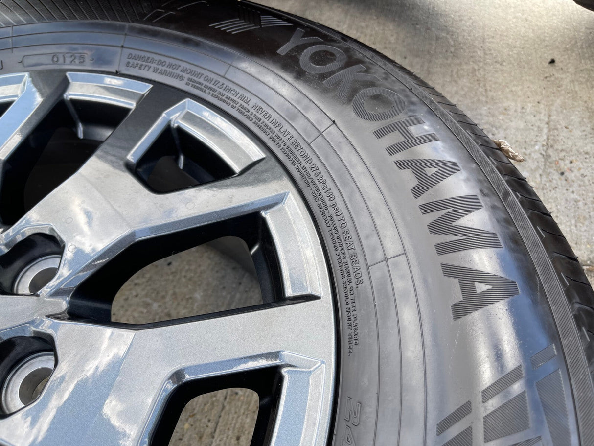 17" Toyota 4Runner Tacoma TRD OEM 94254 10637 wheels rims 2024 2025 2026 NEW Texas Truck Tire