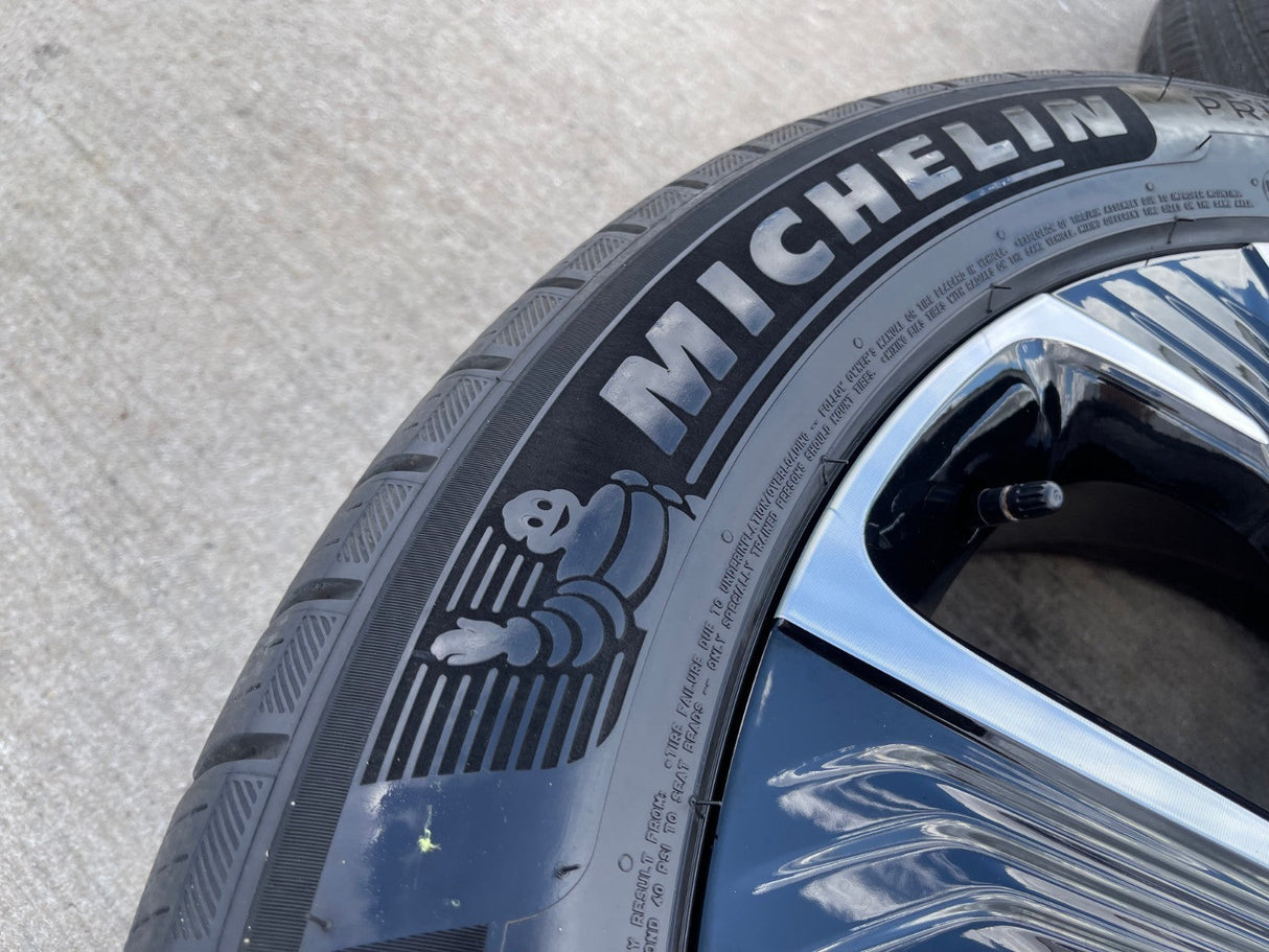 21" Lincoln Nautilus Black Label OEM 10563 rims wheels 2025 2026 NEW MICHELIN Texas Truck Tire