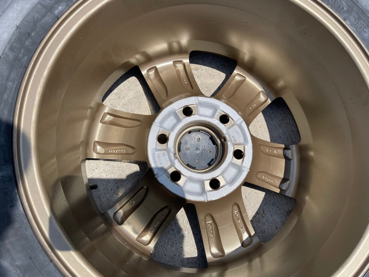 17" Ford F-150 Expedition OEM 3995 rims wheels BRONZE tires NEW Texas Truck Tire