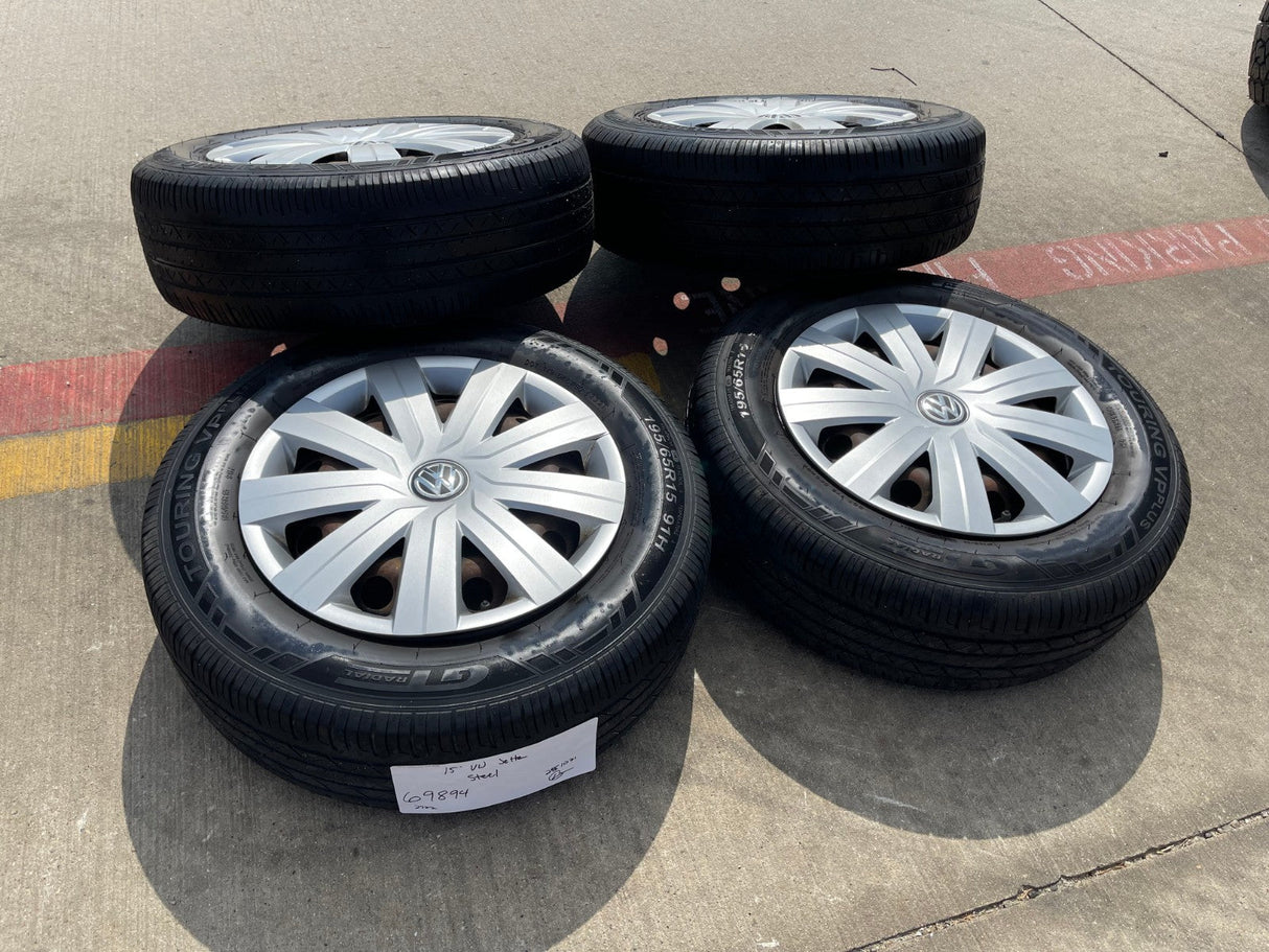 16" VW Jetta Passat OEM wheels rims 69894 Beetle DISCOUNTED Texas Truck Tire
