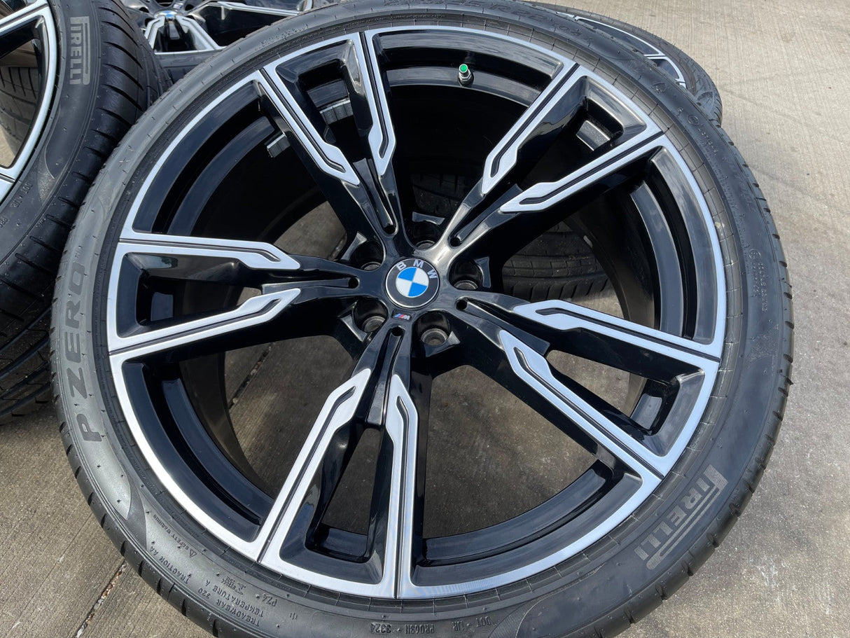 22" BMW X5 X6 X7 OEM 86470 86473 Series wheels rims PIRELLI NEW 2024 2025 2026 Texas Truck Tire