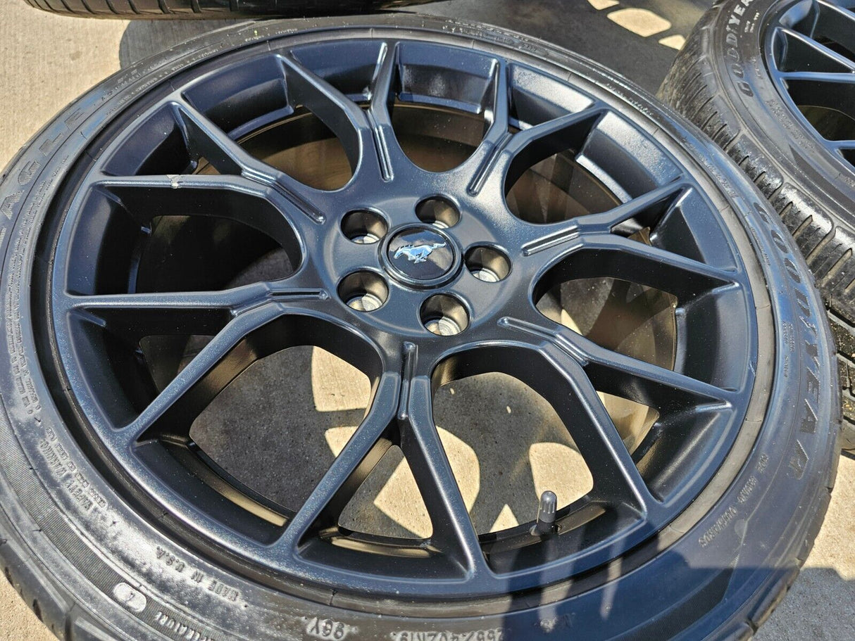 19" Ford Mustang Stealth GT OEM wheels rims 10163 tires Texas Truck Tire