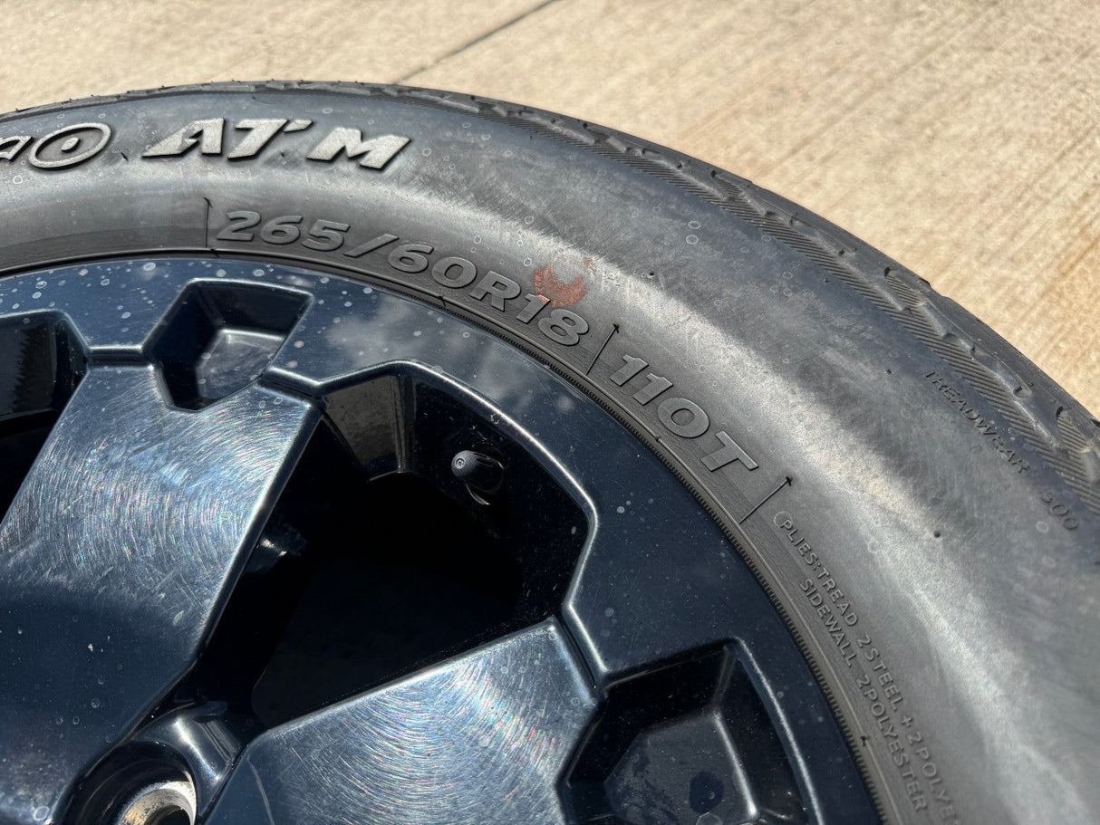 18" Ford Ranger Bronco OEM 10282 wheel rim 2020 2021 2022 2023 2024 2025 Texas Truck Tire