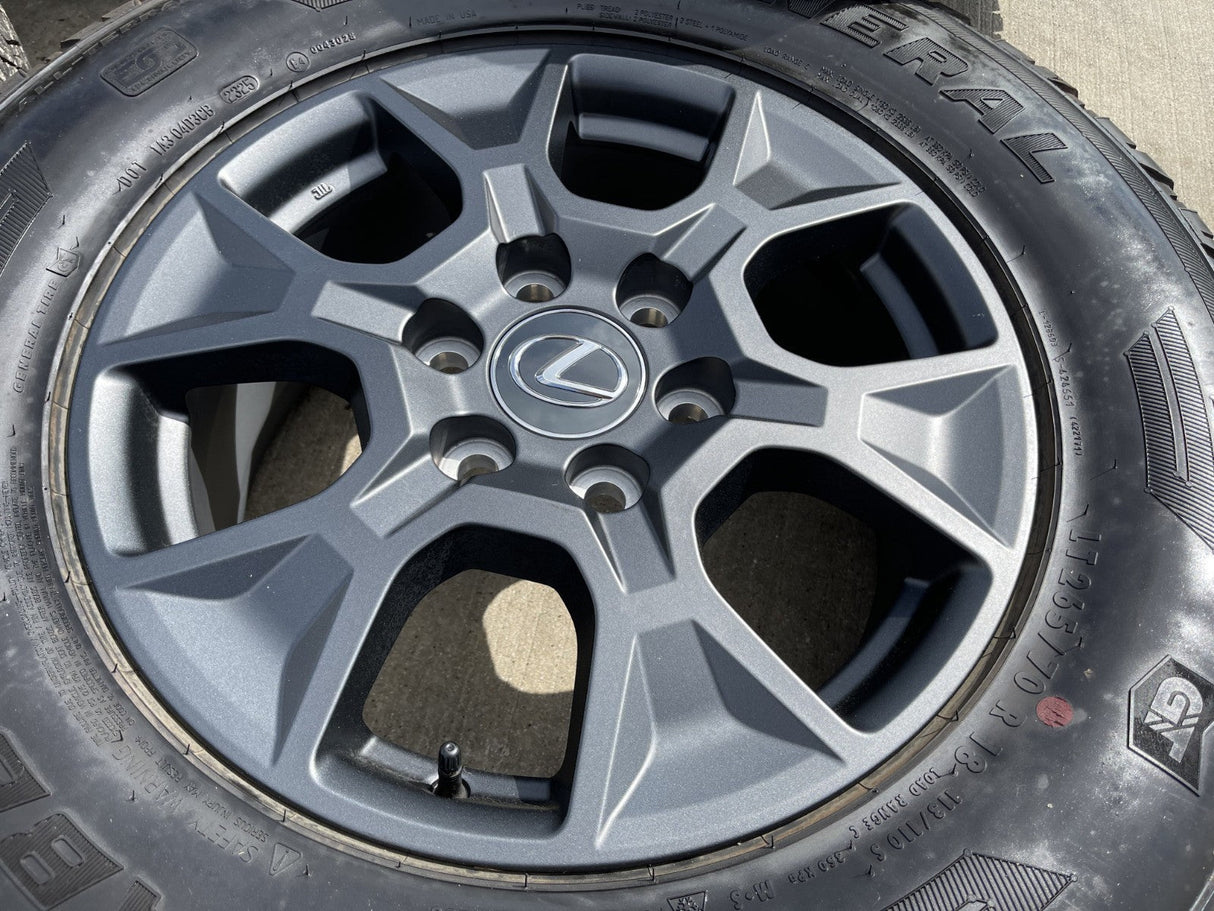 18" Toyota 4Runner Land Cruiser TRD Tundra OEM 10544 wheels rims GX550 NEW Texas Truck Tire
