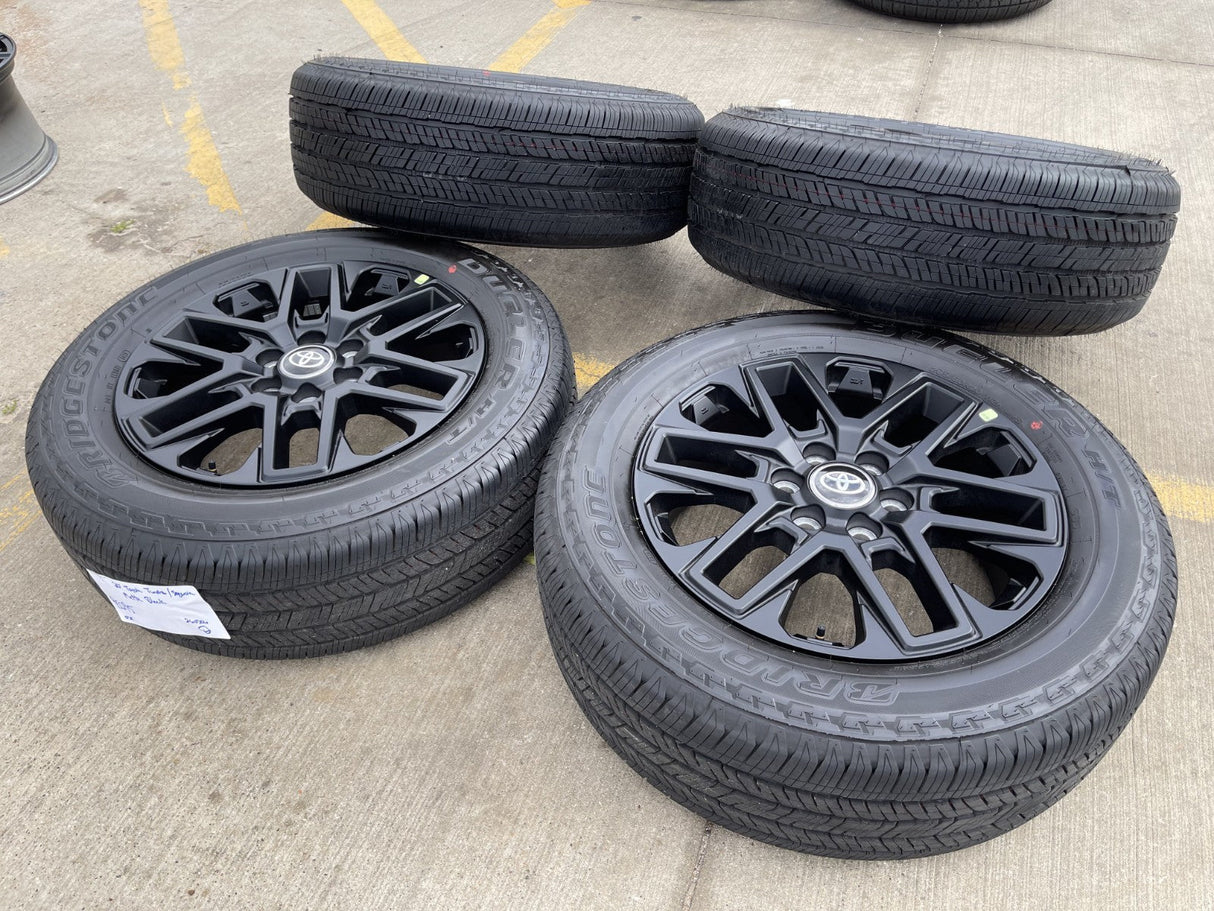 20" Toyota Tundra TRD OEM wheels rims TSS 75276 95295 Sequoia 2024 2025 2026 NEW Texas Truck Tire