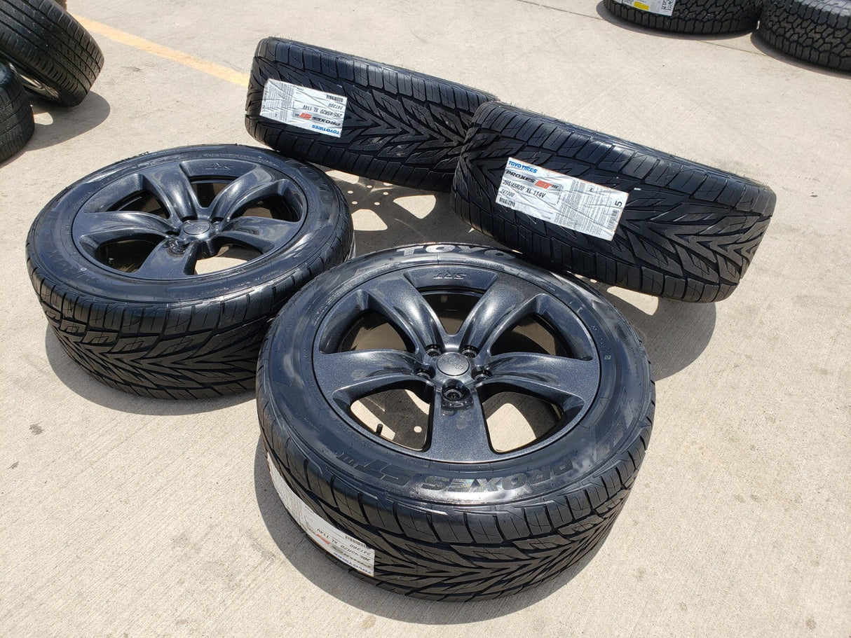 20" Jeep Grand Cherokee SRT Trackhawk OEM 9139 wheels rims tires NEW Texas Truck Tire