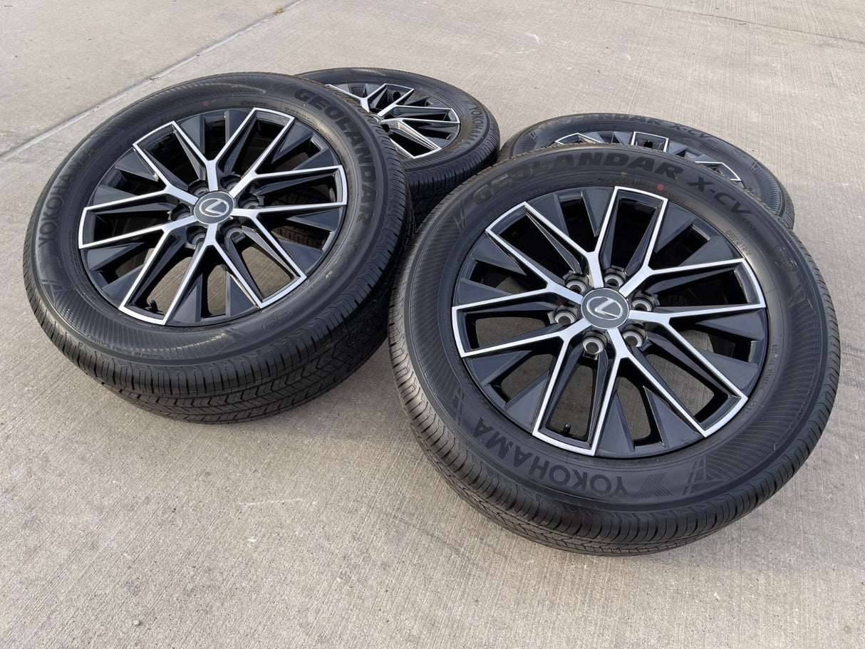 20" Toyota Land Cruiser Tundra OEM wheels rims 10545 Lexus GX550 LX600 2025 NEW Texas Truck Tire