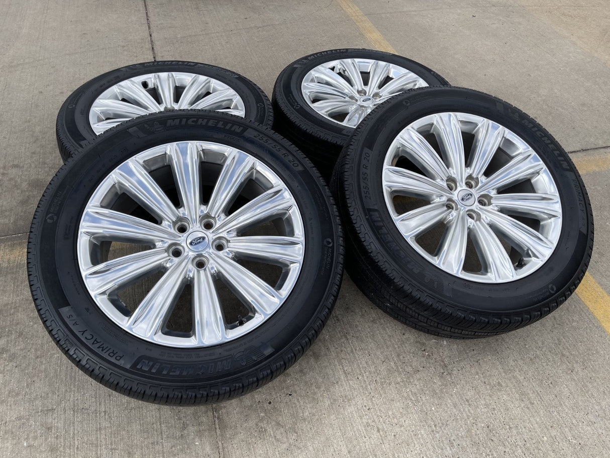 20" Ford Explorer Limited OEM rims wheels 10269 Lincoln Aviator MICHELIN Texas Truck Tire