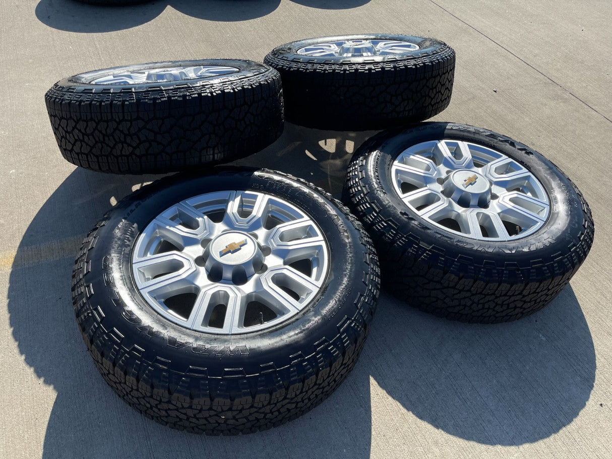 20" GMC Sierra AT4 2500 3500 OEM wheels rims 5950 Silverado 2023 2024 2025 NEW Texas Truck Tire