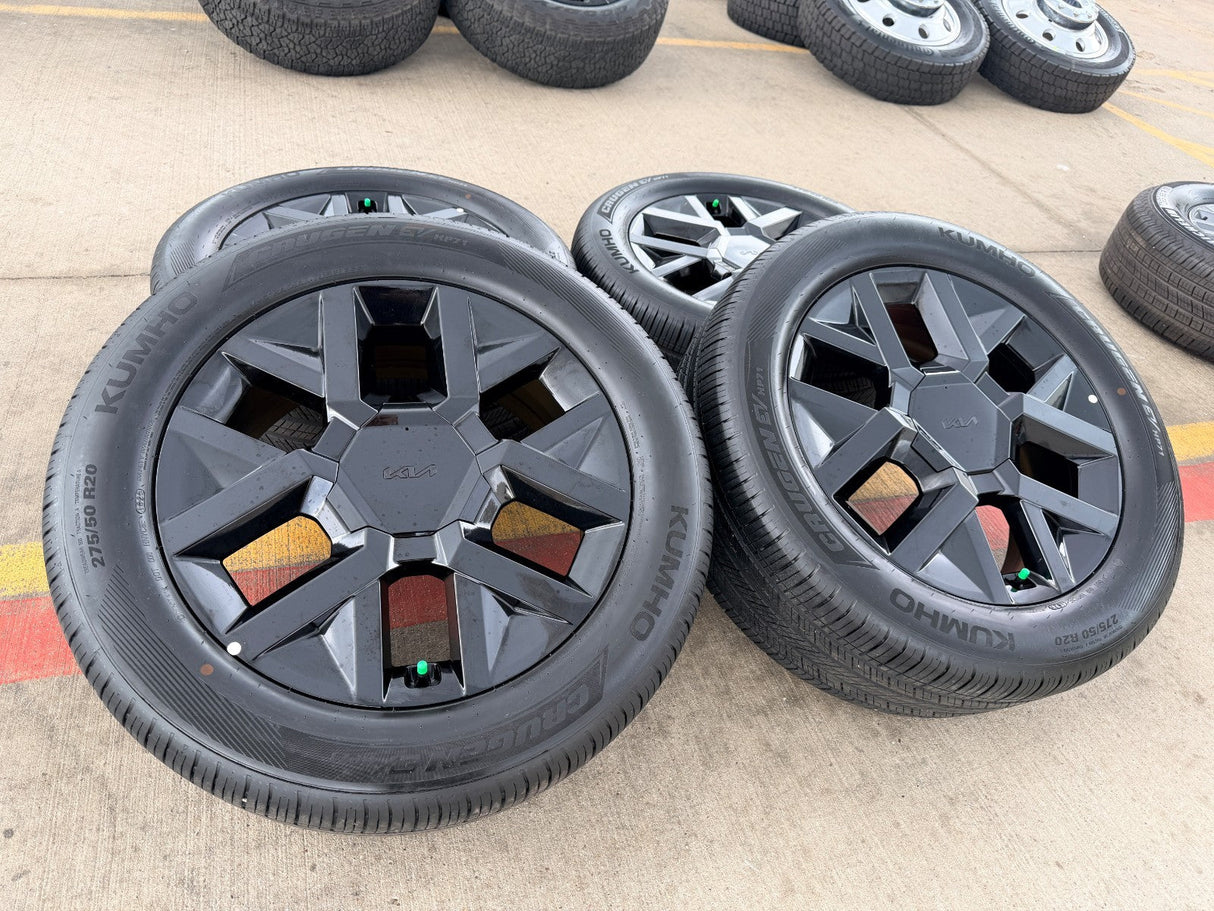 20" Kia Sorento X-PRO EV9 OEM wheels rims Telluride Sedona 2025 2026 Texas Truck Tire