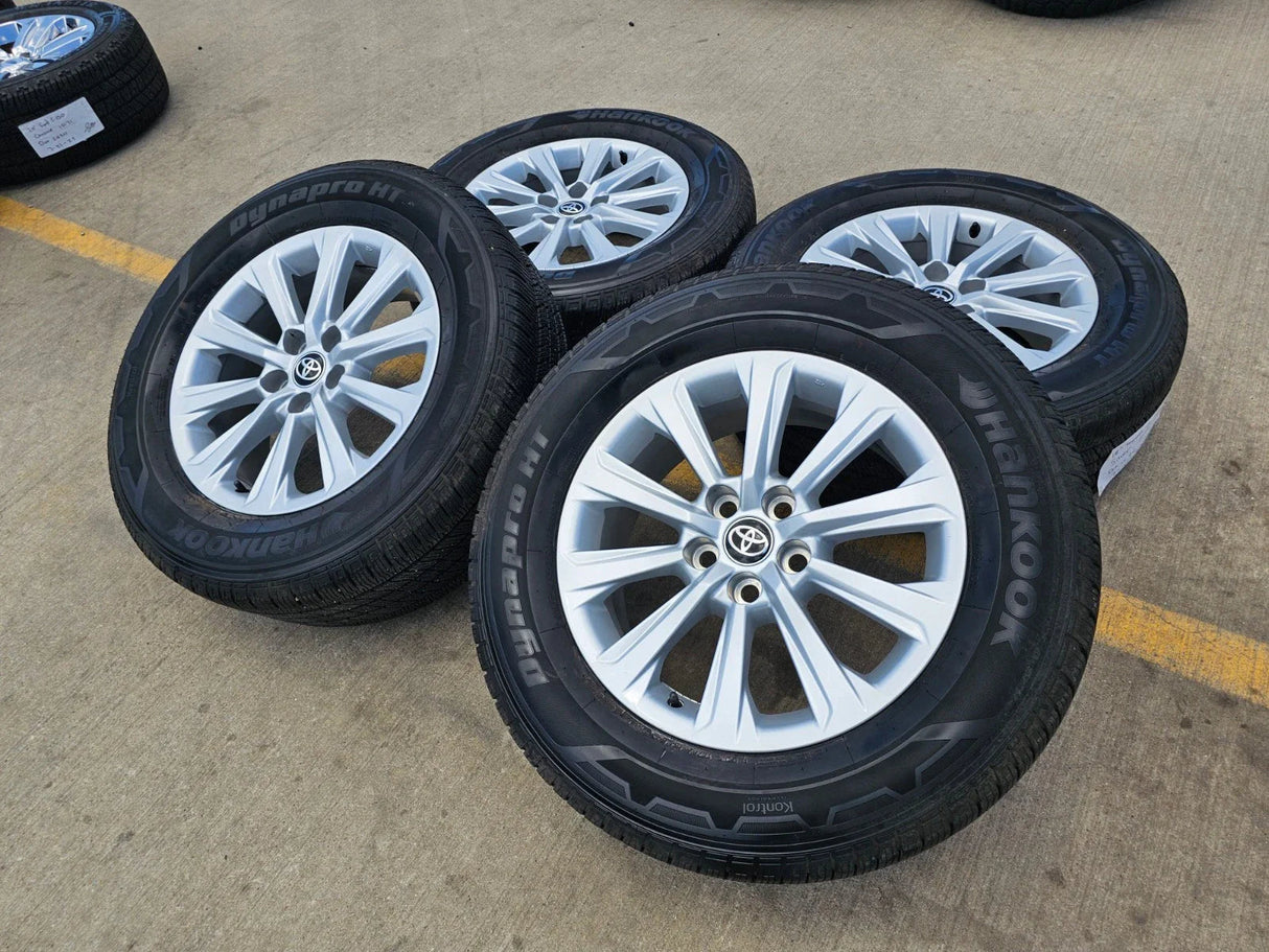 18" Toyota Grand Highlander OEM 10525 wheels rims Lexus TX350 2024 2025 NEW Texas Truck Tire