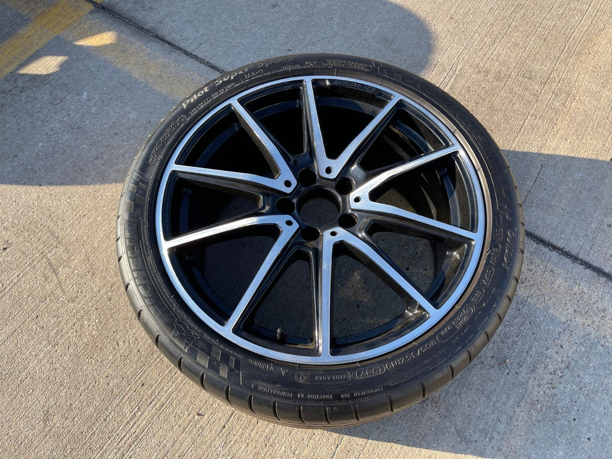19x9 19" Mercedes GT AMG OEM 85476 wheel rim FRONT 2016 2017 2018 2019 2020 2021 Texas Truck Tire