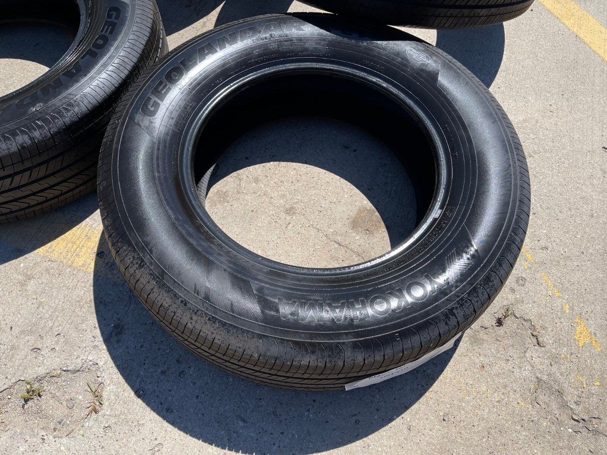 (4) 245/70/18 Yokohama Geolander X-CV tires NEW Sierra Tundra Silverado Texas Truck Tire