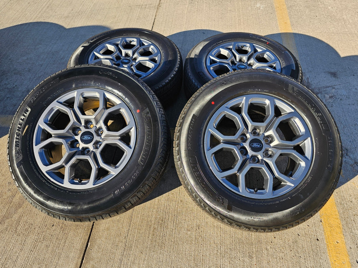 18" Ford Expedition F-150 TREMOR OEM rims wheels 2025 2026 NEW MICHELIN Texas Truck Tire