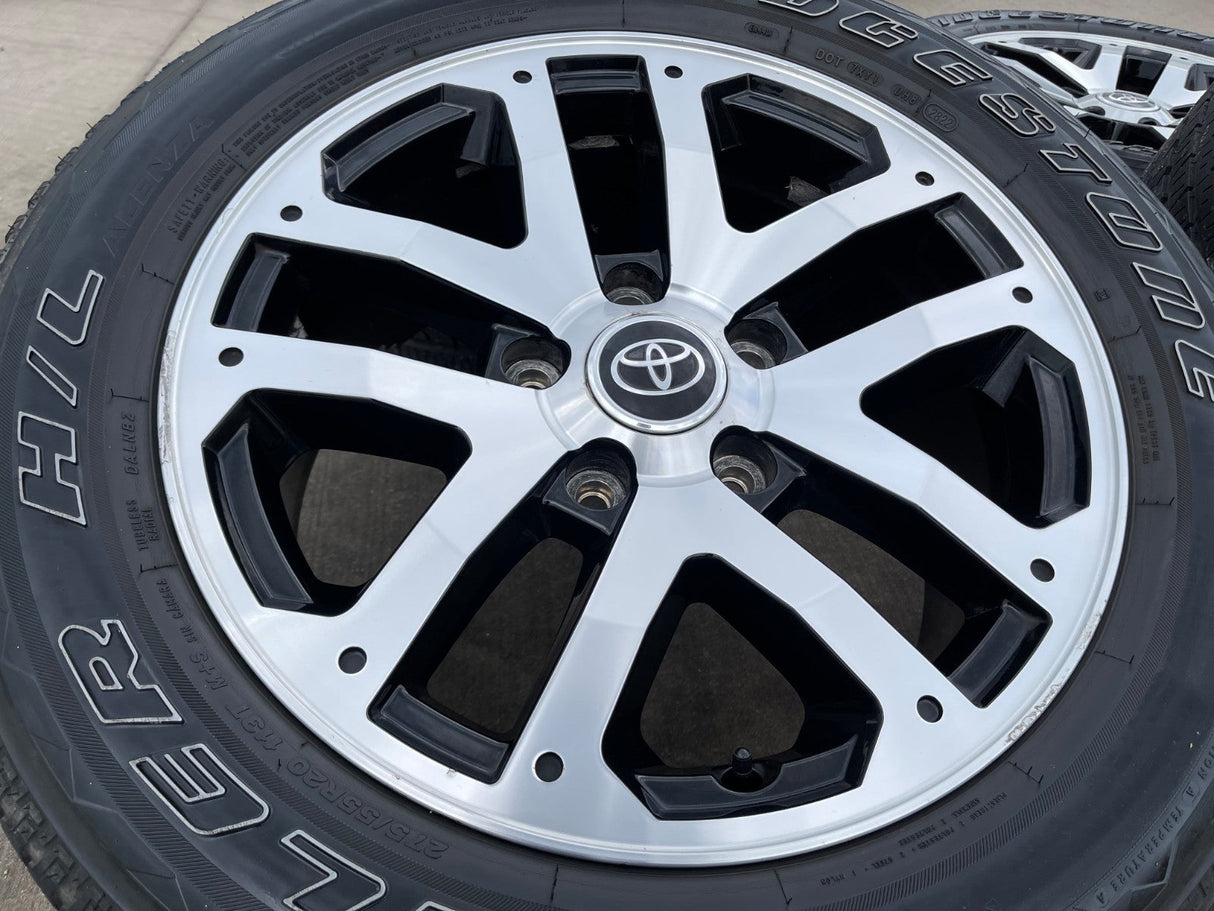 20" Toyota Tundra TSS TRD T Force OEM wheels rims 5x150 tires Texas Truck Tire
